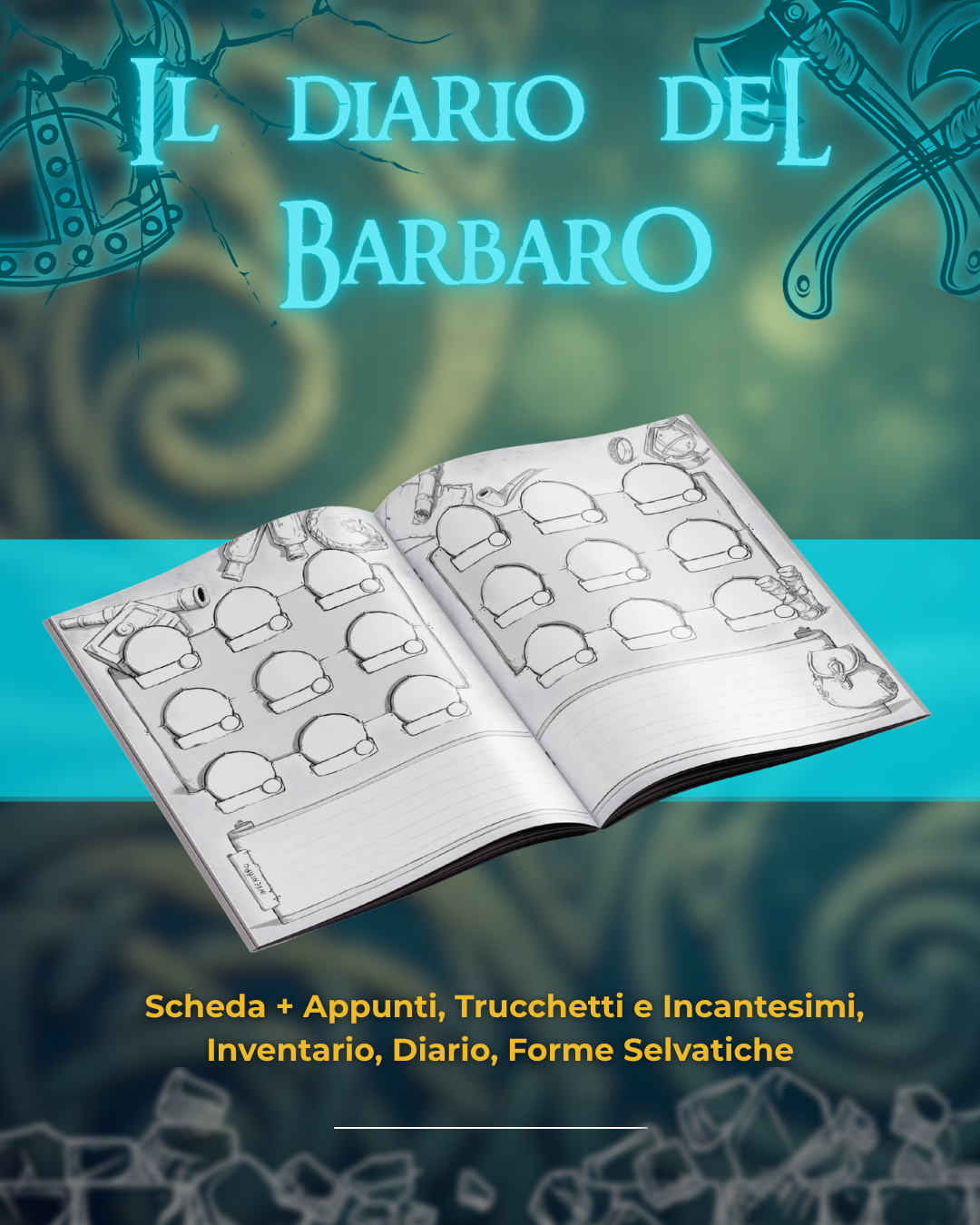 Il Diario del Barbaro - Edizione Illustrata - Compatibile Versione 5e