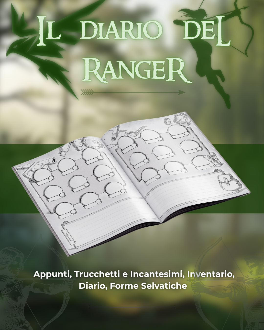 Il Diario del Ranger - Edizione Illustrata - Compatibile Versione 5e