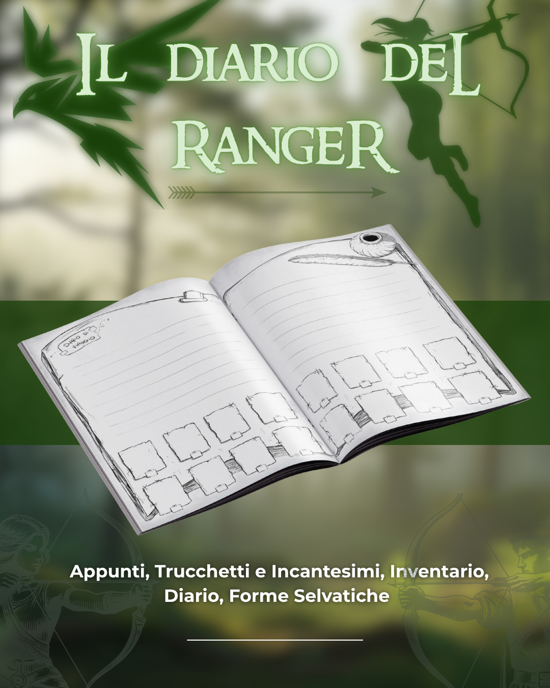Il Diario del Ranger - Edizione Illustrata - Compatibile Versione 5e