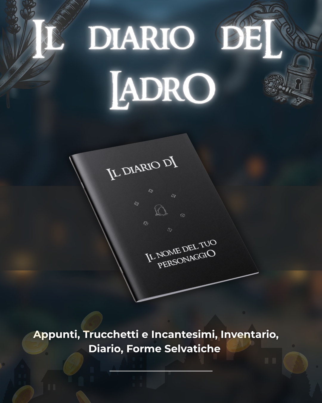 Il Diario Del Rogue (Ladro) - Edizione Illustrata - Compatibile Versione 5e