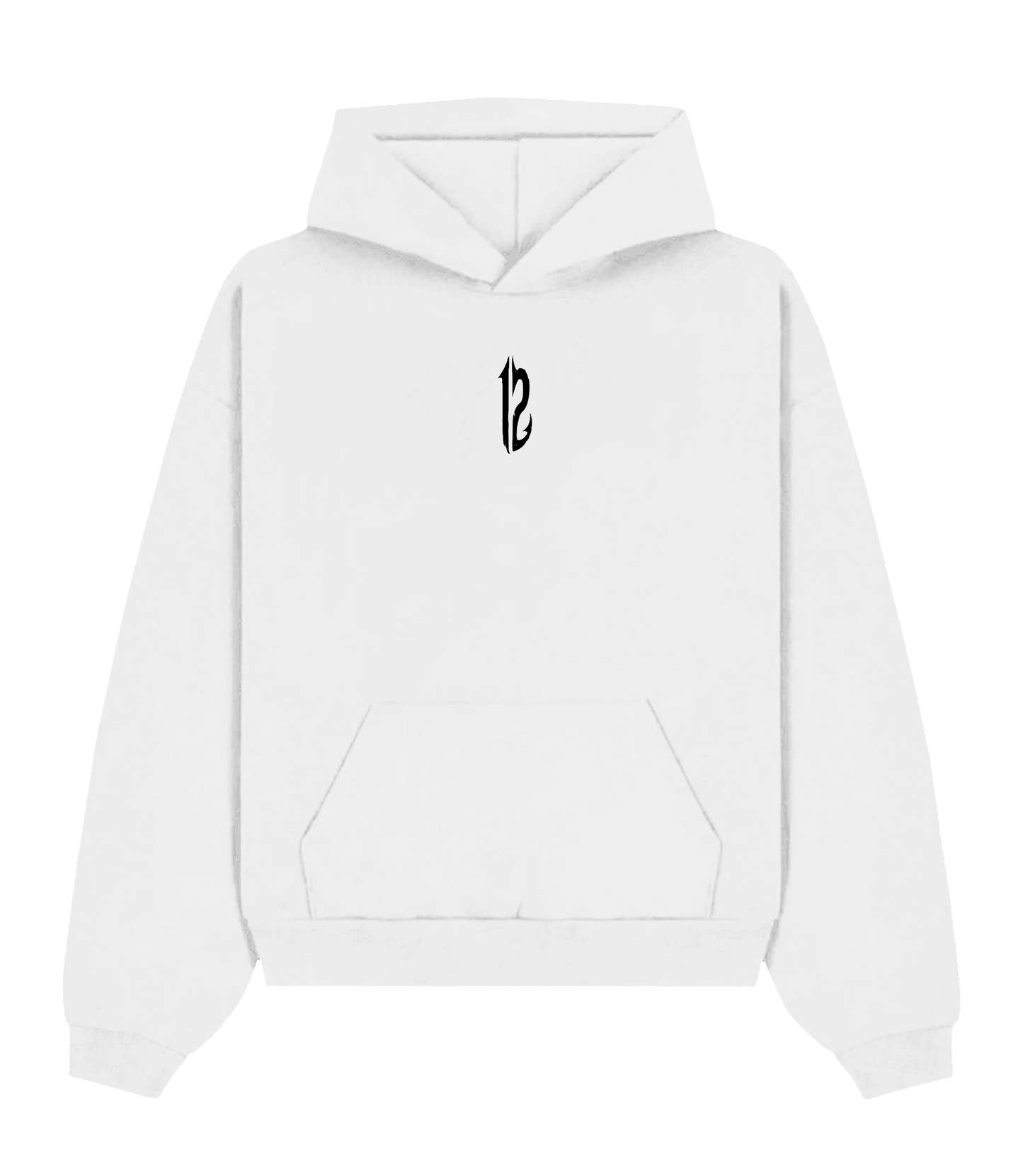 Sweatshirt 12 - Felpa PALADIN - Bianco Panna/Immersive | Unisex 100% Cotone