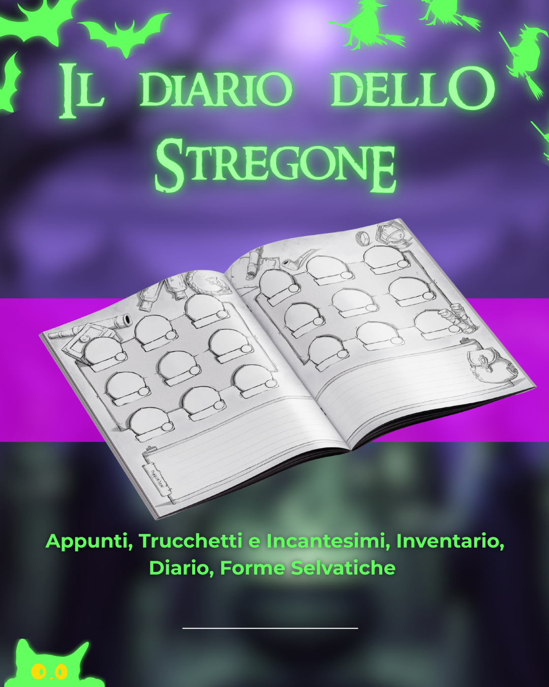 Il Diario Dello Stregone - Edizione Illustrata - Compatibile Versione 5e
