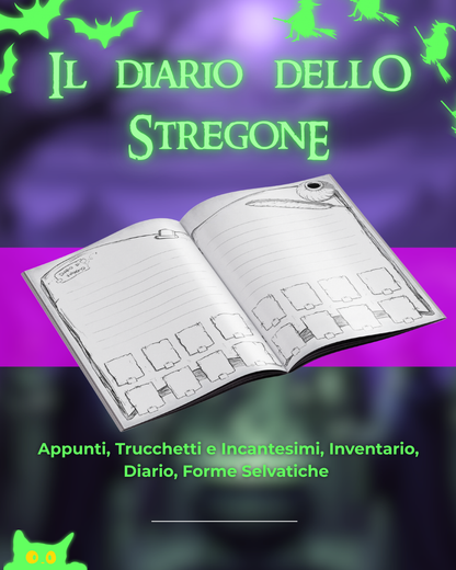 Il Diario Dello Stregone - Edizione Illustrata - Compatibile Versione 5e