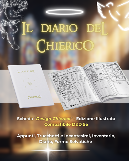 Il Diario del Chierico - Edizione Illustrata - Compatibile Versione 5e