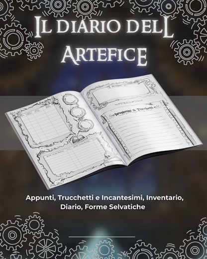 Il Diario Dell'Artefice - Edizione Illustrata - Compatibile Versione 5e