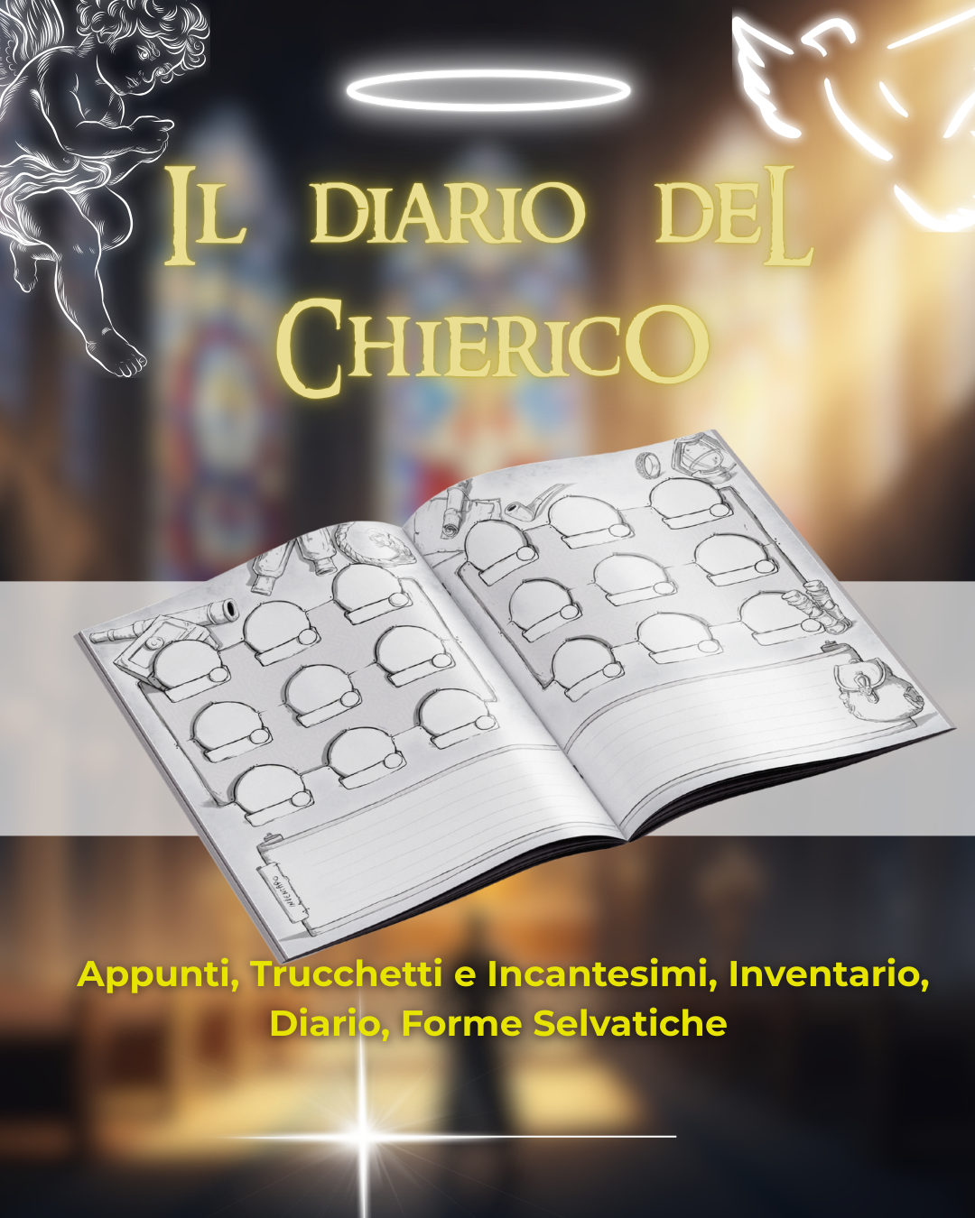Il Diario del Chierico - Edizione Illustrata - Compatibile Versione 5e
