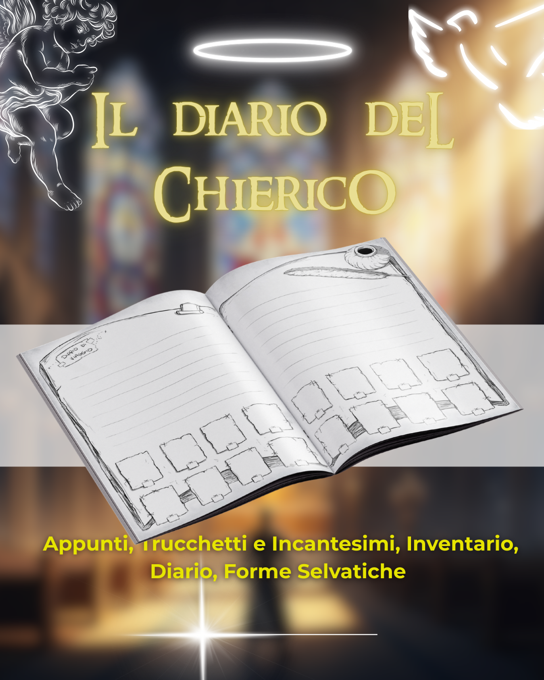 Il Diario del Chierico - Edizione Illustrata - Compatibile Versione 5e