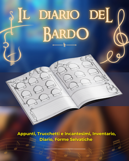 Il Diario Del Bardo - Edizione Illustrata - Compatibile Versione 5e