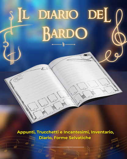 Il Diario Del Bardo - Edizione Illustrata - Compatibile Versione 5e