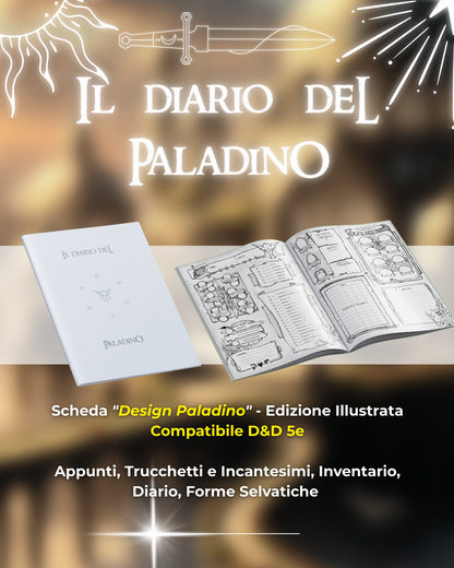 Il Diario del Paladino - Edizione Illustrata - Compatibile Versione 5e
