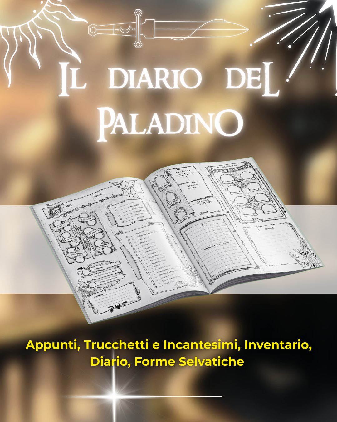 Il Diario del Paladino - Edizione Illustrata - Compatibile Versione 5e