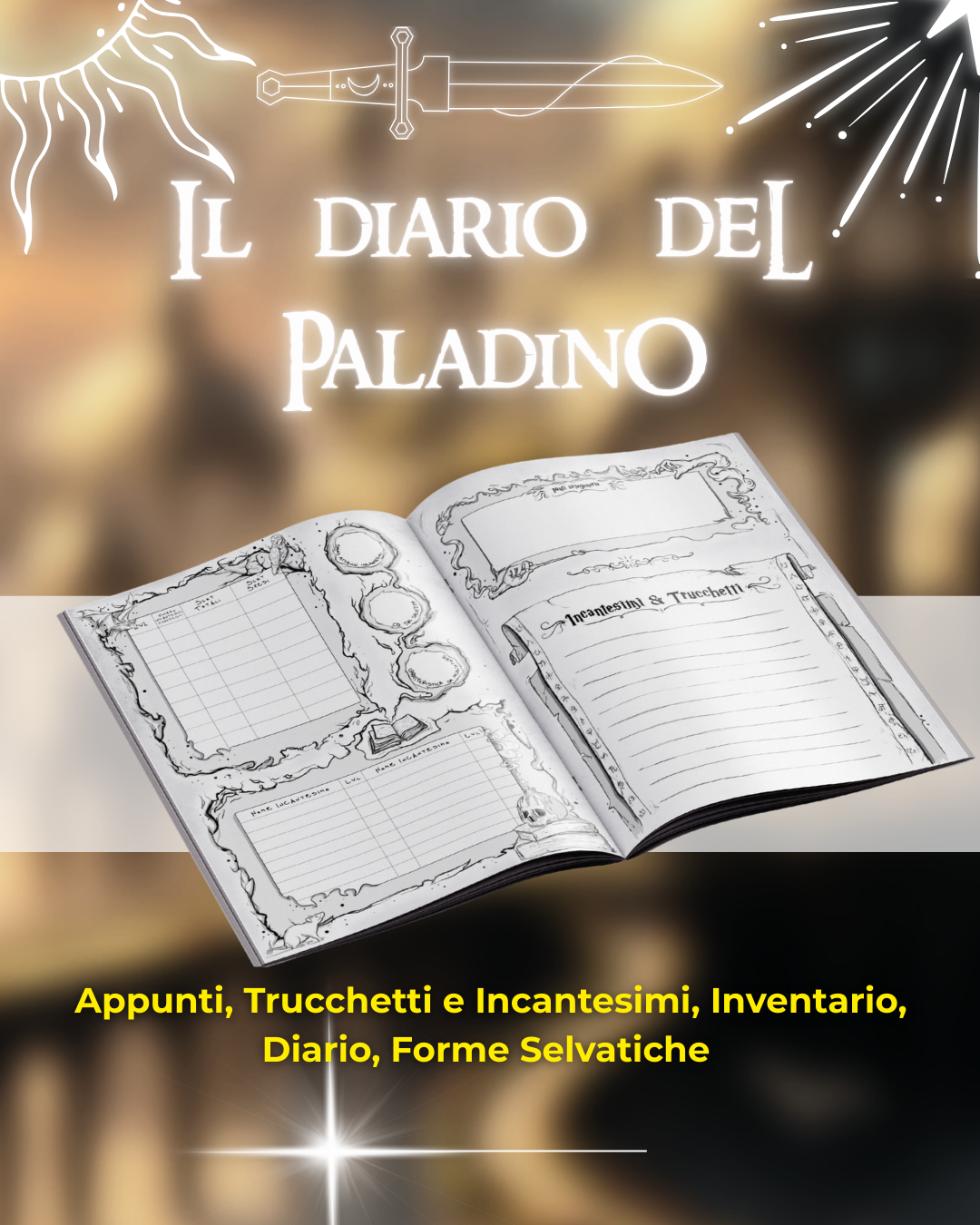 Il Diario del Paladino - Edizione Illustrata - Compatibile Versione 5e