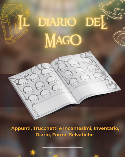 Il Diario del Mago - Edizione Illustrata - Compatibile Versione 5e