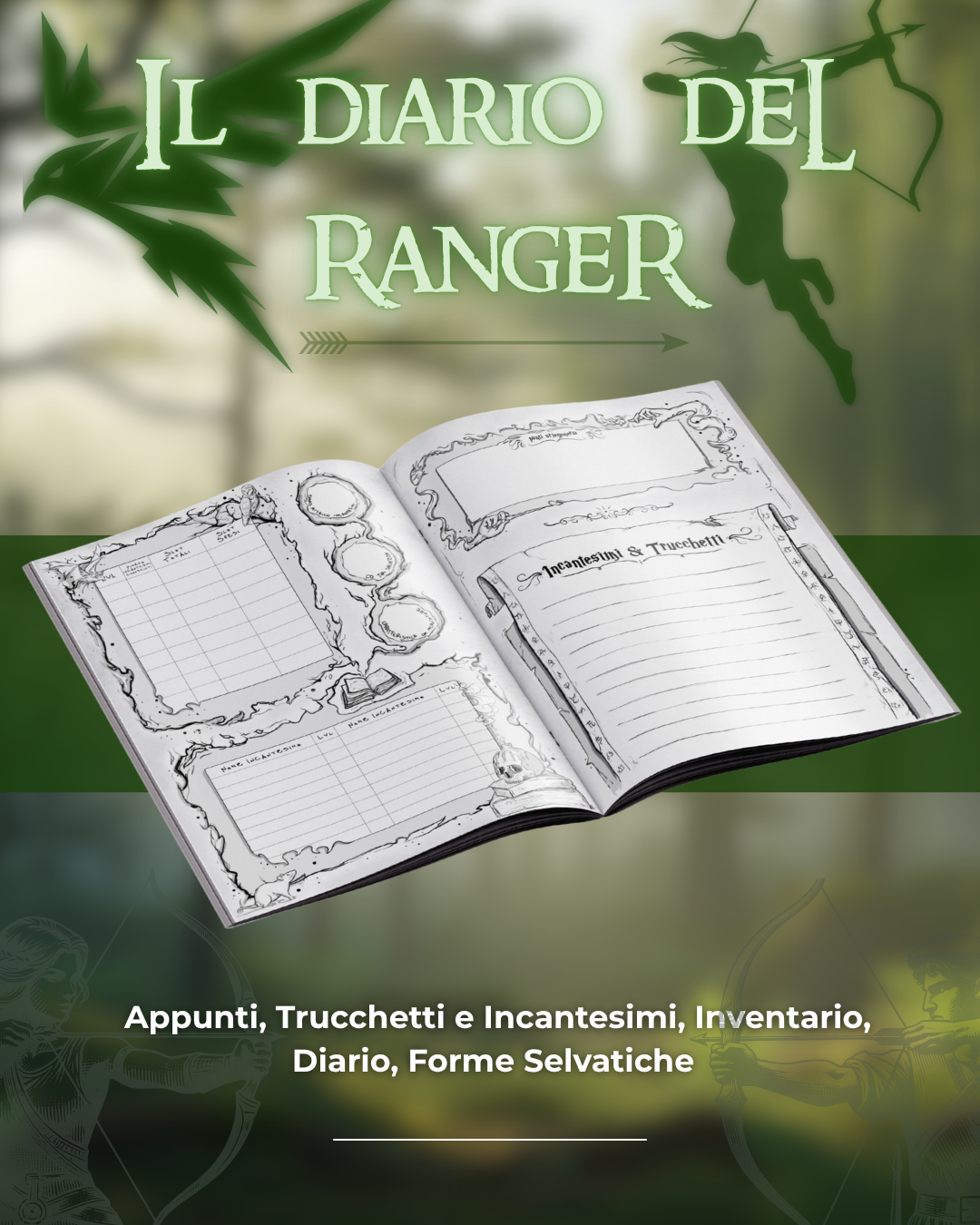Il Diario del Ranger - Edizione Illustrata - Compatibile Versione 5e