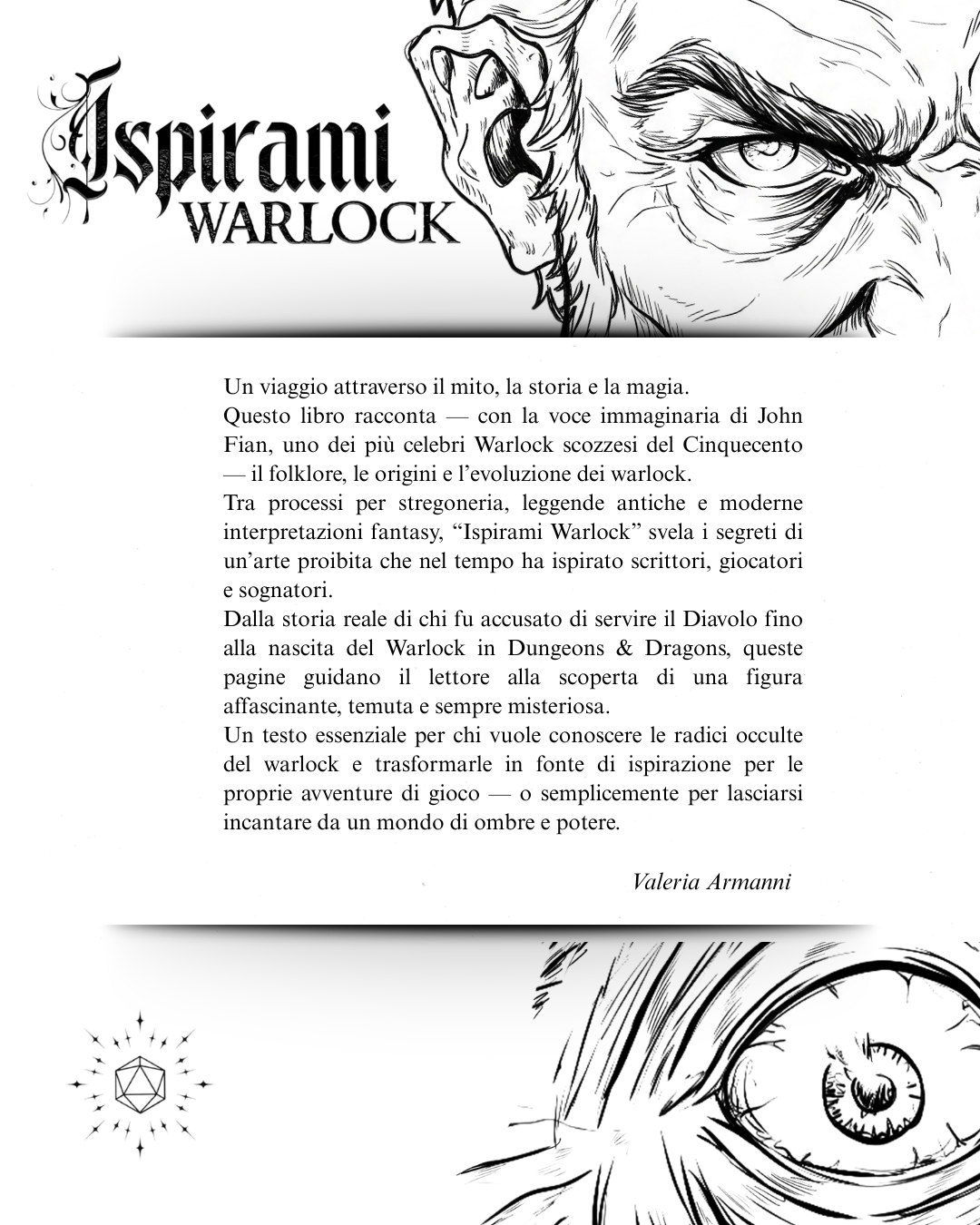Ispirami Warlock - La storia del Warlock dal Folklore all'evoluzione su D&D dagli inizi sino ad oggi (Ediz. Illustrata)