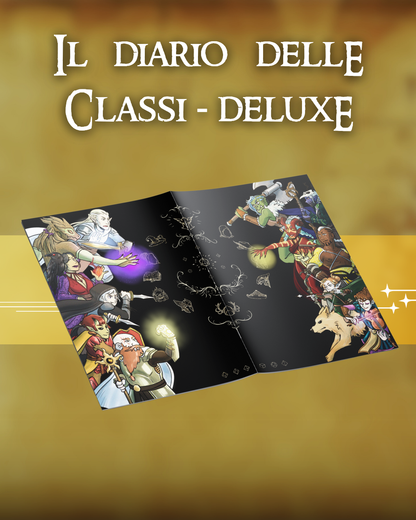 Diario dell'Avventura DELUXE (Senza Classe) - Edizione Copertina Illustrata da @Letiz_Art - Compatibile Versione 5e