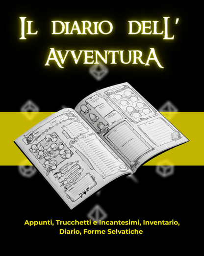 Diario dell'Avventura (Senza Classe) - Edizione Illustrata - Compatibile Versione 5e
