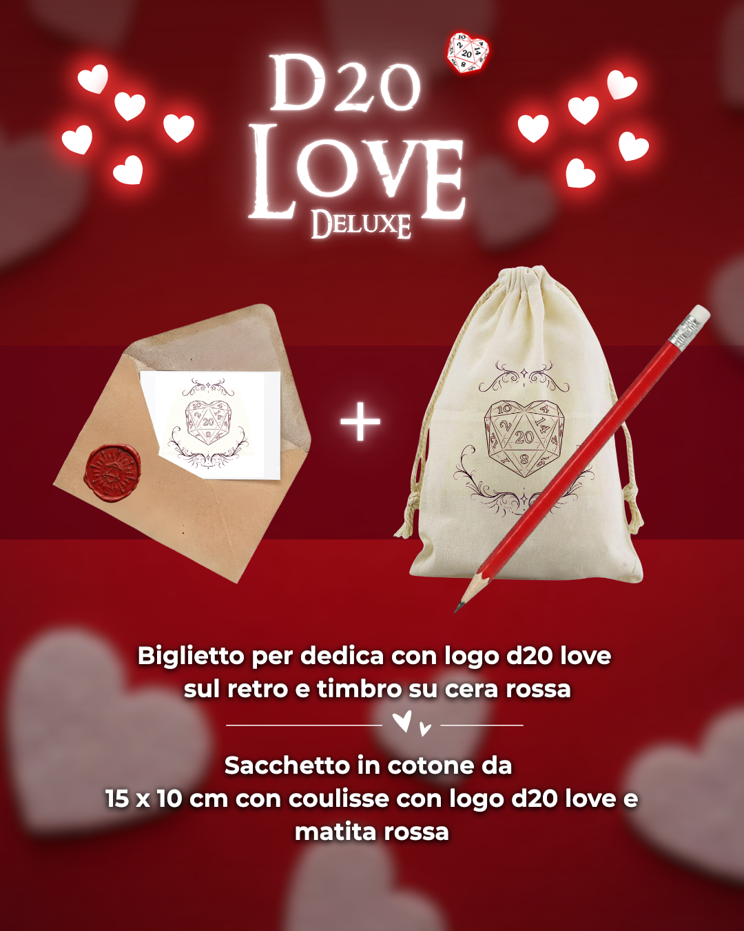 D20 LOVE Diario DELUXE - Edizione Illustrazione a Colori - Compatibile Versione 5e