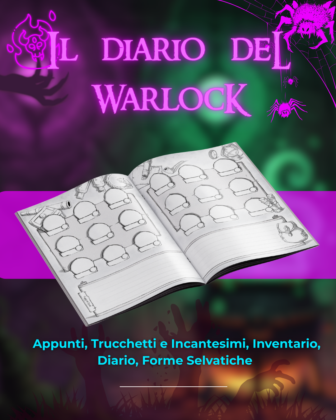 Il Diario Del Warlock - Edizione Illustrata - Compatibile Versione 5e