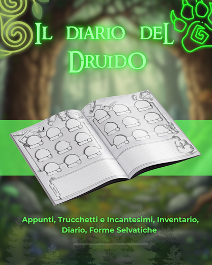 Il Diario Del Druido - Edizione Illustrata - Compatibile Versione 5e