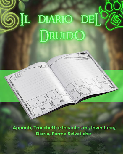 Il Diario Del Druido - Edizione Illustrata - Compatibile Versione 5e