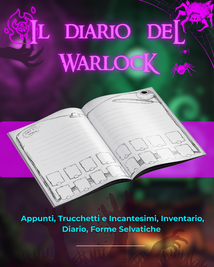 Il Diario Del Warlock - Edizione Illustrata - Compatibile Versione 5e