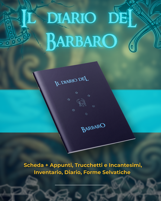 Il Diario del Barbaro - Edizione Illustrata - Compatibile Versione 5e