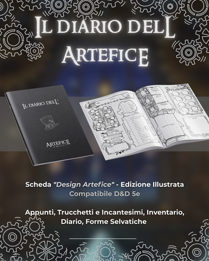 Il Diario Dell'Artefice - Edizione Illustrata - Compatibile Versione 5e