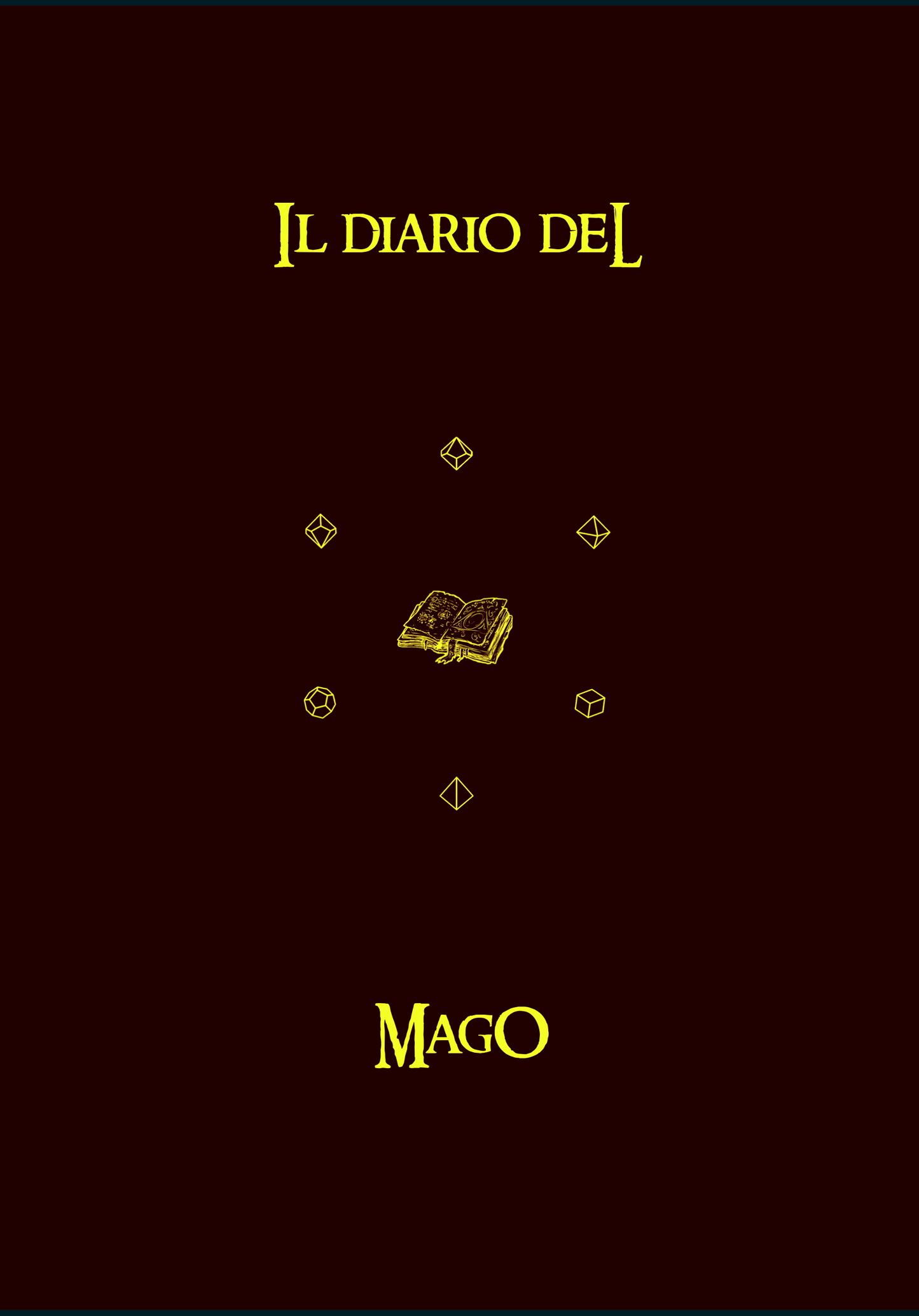 Il Diario del Mago: Scheda "Design Mago", Appunti, Trucchetti e Incantesimi, Inventario, Diario, Forme Selvatiche - Edizione Illustrata - Compatibile Versione 5e