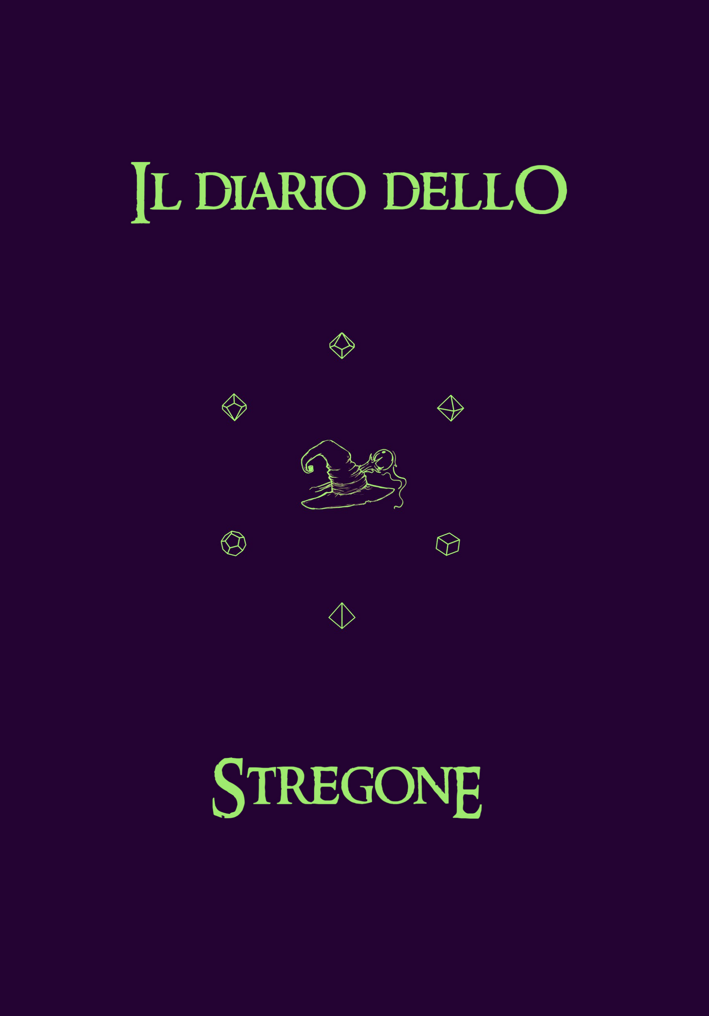 Il Diario Dello Stregone: Scheda "Design Stregone", Appunti, Trucchetti e Incantesimi, Inventario, Diario, Forme Selvatiche - Edizione Illustrata - Compatibile Versione 5e