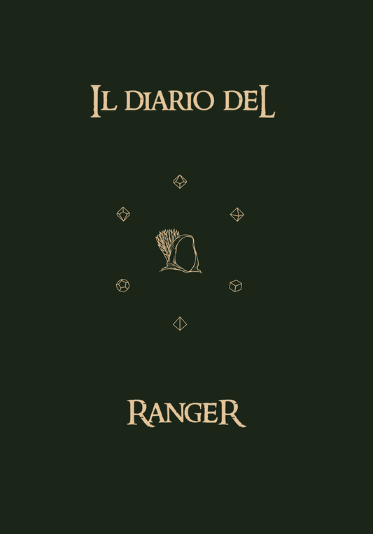 Il Diario del Ranger: Scheda "Design Ranger", Appunti, Trucchetti e Incantesimi, Inventario, Diario, Forme Selvatiche - Edizione Illustrata - Compatibile Versione 5e