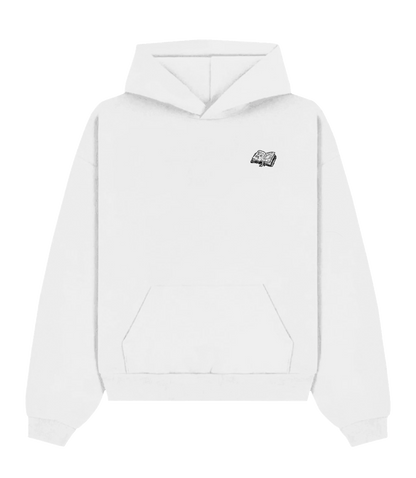 12 - Felpa Icon || Mago - Bianco Panna/Immersive | Unisex