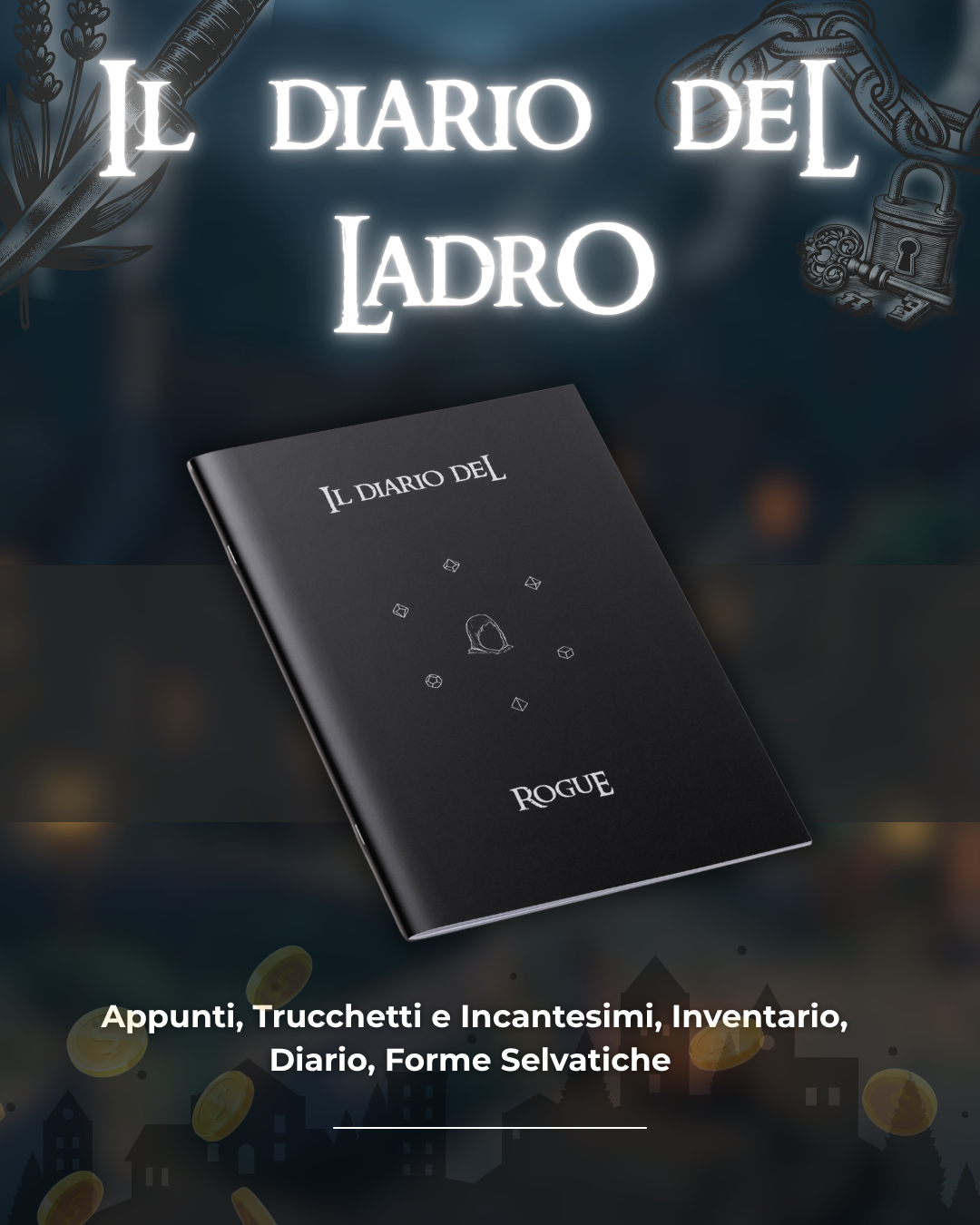 Il Diario Del Rogue (Ladro) - Edizione Illustrata - Compatibile Versione 5e