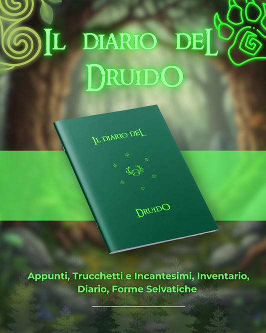 Il Diario Del Druido - Edizione Illustrata - Compatibile Versione 5e