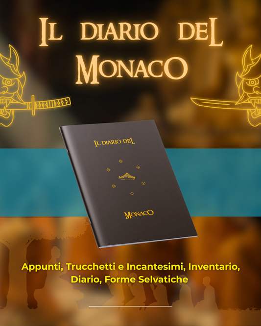 Il Diario del Monaco - Edizione Illustrata - Compatibile Versione 5e
