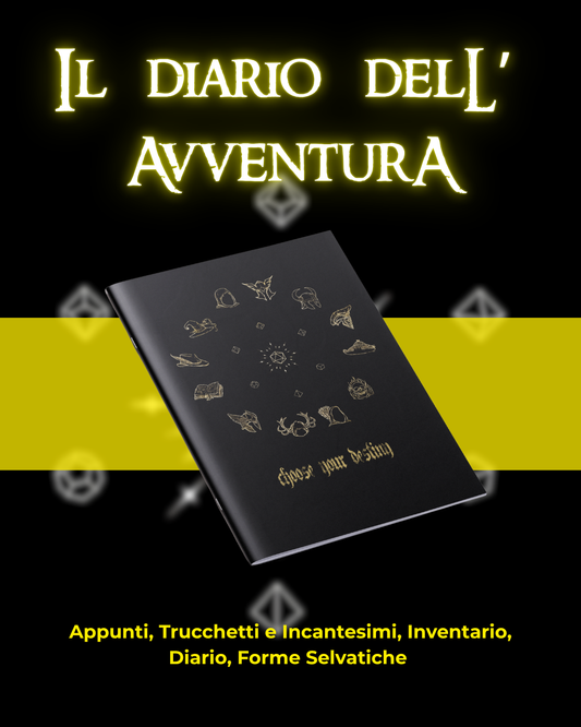 Diario dell'Avventura (Senza Classe) - Edizione Illustrata - Compatibile Versione 5e