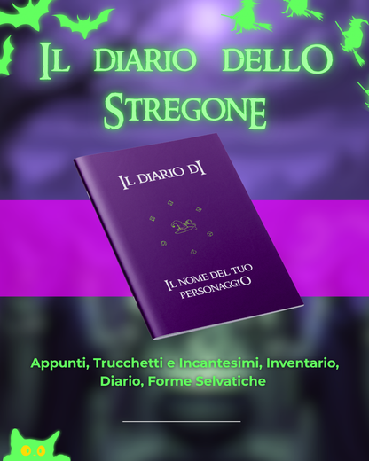 Il Diario Dello Stregone - Edizione Illustrata - Compatibile Versione 5e