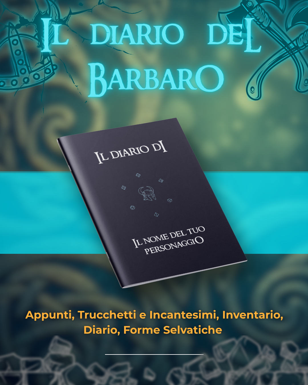 Il Diario del Barbaro - Edizione Illustrata - Compatibile Versione 5e