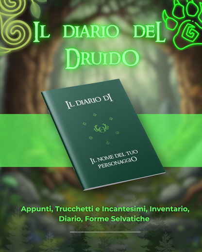 Il Diario Del Druido - Edizione Illustrata - Compatibile Versione 5e