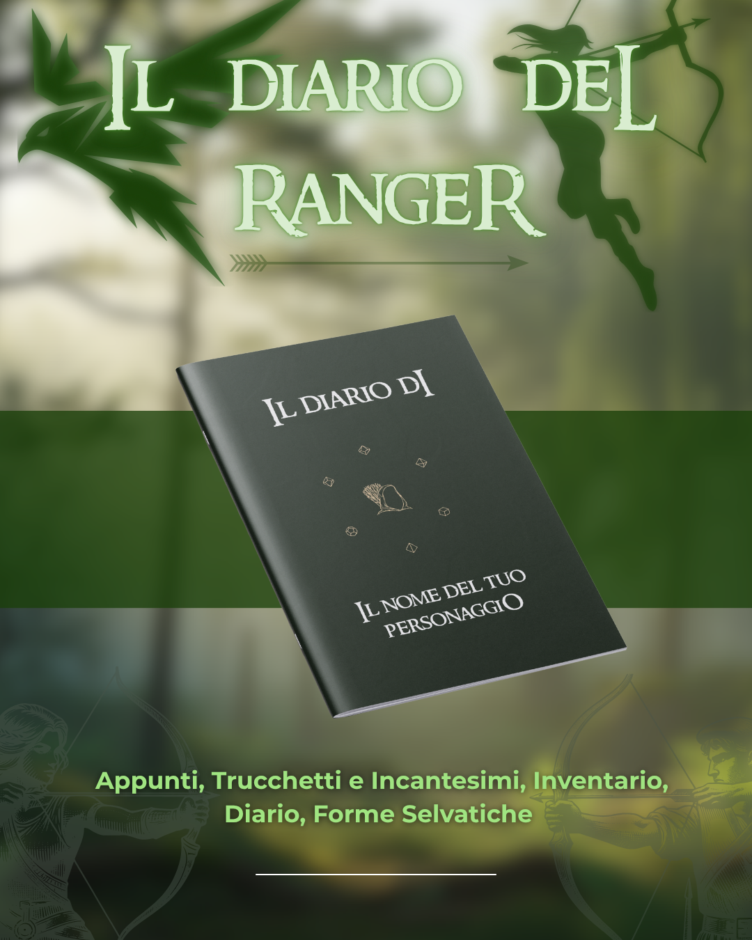 Il Diario del Ranger - Edizione Illustrata - Compatibile Versione 5e