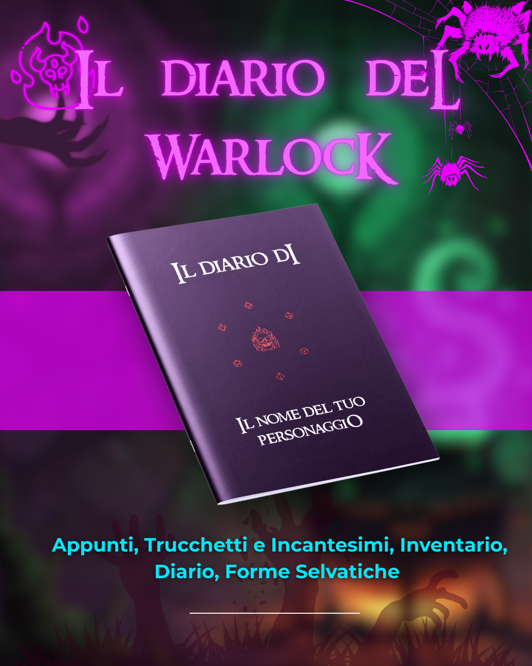 Il Diario Del Warlock - Edizione Illustrata - Compatibile Versione 5e