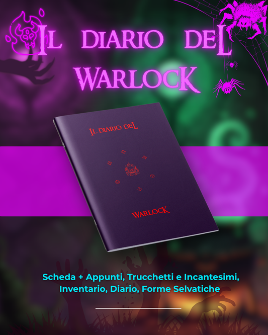 Il Diario Del Warlock - Edizione Illustrata - Compatibile Versione 5e