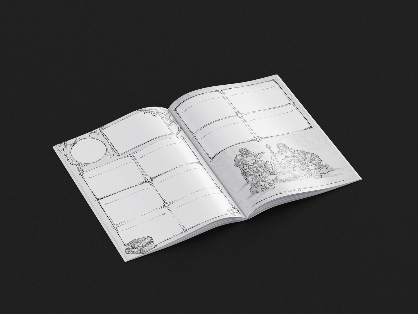 Diario dell'Avventura DELUXE (Senza Classe) - Edizione Illustrata - Compatibile Versione 5e