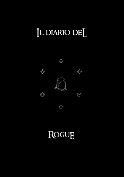 Il Diario Del Rogue (Ladro): Scheda "Design Rogue (Ladro)", Appunti, Trucchetti e Incantesimi, Inventario, Diario, Forme Selvatiche - Edizione Illustrata - Compatibile Versione 5e